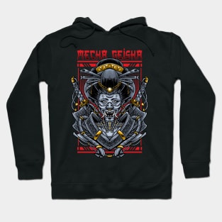 Mecha Geisha Hoodie